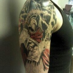 my arm 95% finished