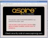 Aspire security popup.jpg Aspire security popup.jpg