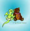 baby dragon with bear.jpg