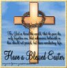 holiday Easter, Cross Crown have a blessed Easter, glitter big.jpg
