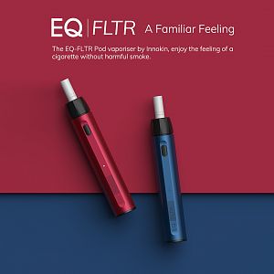 New Release! Innokin EQ-FLTR brings you a familiar feeling of a cigarette without harmful smoke!
