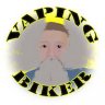 Vaping Biker