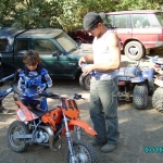 one of our dirtbiking trips