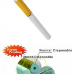 ecig has same size and feeling as real cigarette