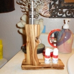 Wildman Zebra Wood Mod & stand