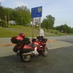 Hwy 129 at the Georgia Border. Next stop Gainesville