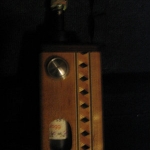 Monkeyboxx VV (front) - custom trim, curly maple body, ebony end caps. Very well made.