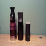 2012 06 29 Left - Right:  Clearomizer / Elite 2ml carto / standard carto