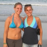 My sis and I in Cocoa Beach