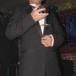 Me in 2005. I am holding my favorite martini, the Black Martini #2