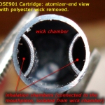 Cartridge end detail