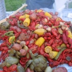 A crawfish boil I made