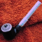 LadyPipe with ansisys Pipeheadcover and Cetins Cartomizer adapter