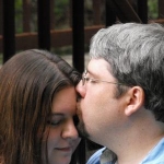 Engagement Pic 3 (yes... we are usually this sickeningly sweet... lol)