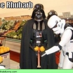 darth vader nice rhubarb