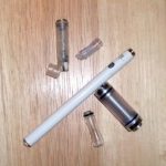 9/15/2012--Defective V4L XL Manual Diamond Series Battery & Casualties. V4L Manual XL DS battery auto turned on overnight! It melted the CE2 and drip tip. After a cleaning and recharge, later on 9/15/12, the battery melted the V4L tank drip tip at the cartridge end.  V4L provided wonderful customer service, and replaced items damaged.