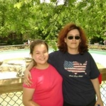 My wife and daughter