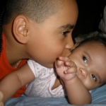 Stop with the kisses!