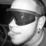Goofin off, when I still had all my peircings....I did them all my self!