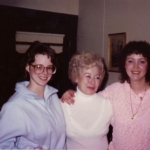 Sister Valerie,Mom Sandy,and me.