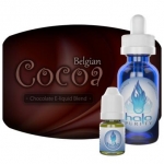 Belgian Cocoa -  Our Belgian Cocoa blend offers a robust flavor backed by a good throat hit and great vapor production. With dry cocoa undertones and a sweet chocolate top note, this well-balanced blend is a great all-day vape. Unlike other overly sweet chocolate blends, Belgian Cocoa is engineered to be vaped all day long.