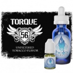 Torque 56 -  Formerly Named "Harley56". Torque56 is a premium e-liquid with unfiltered tobacco flavor and a serious Throat Hit. Torque56 is for those that want real tobacco flavor without alot of complex flavor to cloud the taste. Knock your socks off with Torque56.