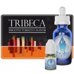 Tribeca -  Tribeca is an ultra-smooth new Tobacco e-liquid with a fantastic flavor all its own. Tribeca has definitive tobacco undertones with a semi-sweet top note that is reminiscent of RY4 and other treasured tobacco blends. Tribeca delivers a solid throat hit and excellent vapor production.