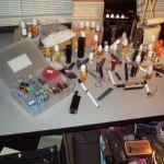 Perhaps getting a little carried away with this 'vaping' thing. No matter... beats the #%!@&# hell outta' smoking!