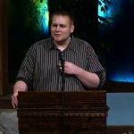 Me Preaching May 2009.