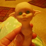 little girl fairy in the works