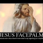 jesus facepalm