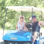 I'm just wait'n for Steve to drop his guard.  Cuz when he does?...I'll whoop his .... out on the course ...and then Sheila will be all MINE!