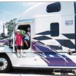 twins in truck