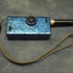 Nico Box Mod in Metalic Blue Mod at 3.7 volts. Running a Trustfire 14500 900mAh My 1st Mod