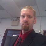 me at work