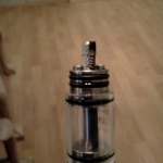 Wick and coil on  the Cobra