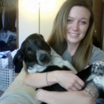 My girl and me.