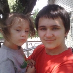 my son and daughter aaawwww....