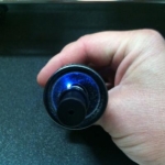 Blue LED (From old 510 battery) when power is present at the atty