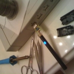 test after a fresh blob of solder using the manual battery.