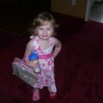 Hannah, notice the matching shoes, lol.