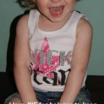 My little rock star!