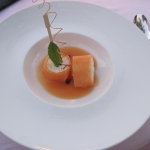 Le Montrachet dinner   melon desert