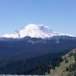 Mt. Rainier from Raven's Roost
Maybe an hour from home.