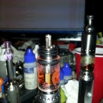 30 AWG Kanthal A1 - 4/5 wrap @ 1.3 ohms