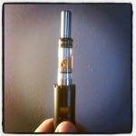Lavatube V1 with Smoktech eGo carto tank.