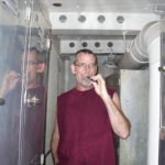 Vaping on the USS Alabama in Mobile, AL