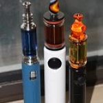 Provari with Pro-V vaporfexion cartotank/ SB with TripleV pyrex tank and Hot Vapes dt/ BB with the Elegance-Phiniac combo tank.
