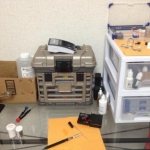 My setup in the beginning...
