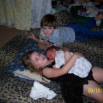 Emily Holding Gavin